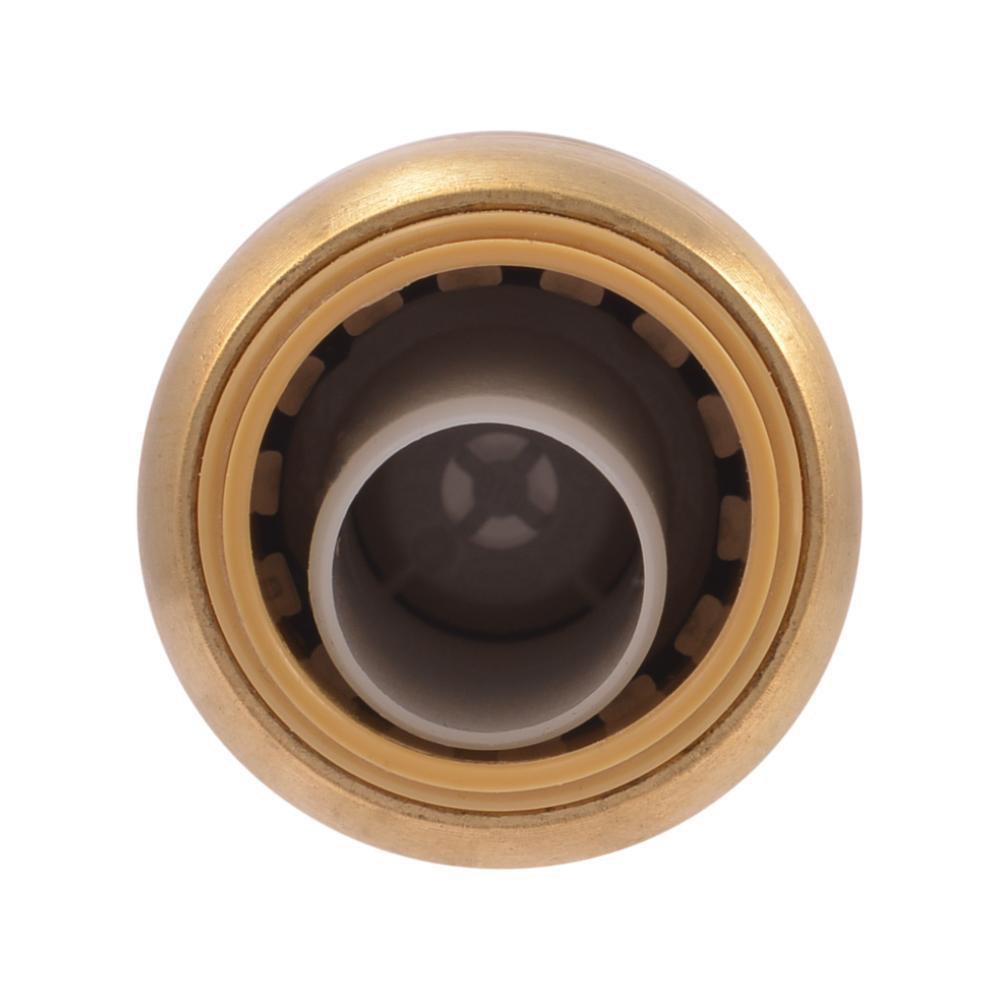 SharkBite&reg; Natural Brass DZR Brass Push-to-Connect Check Valve 