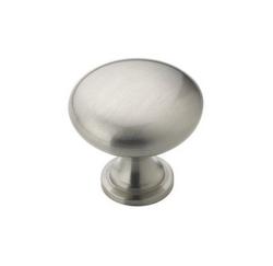 1-1/4 in. Cabinet Knob in Satin Nickel