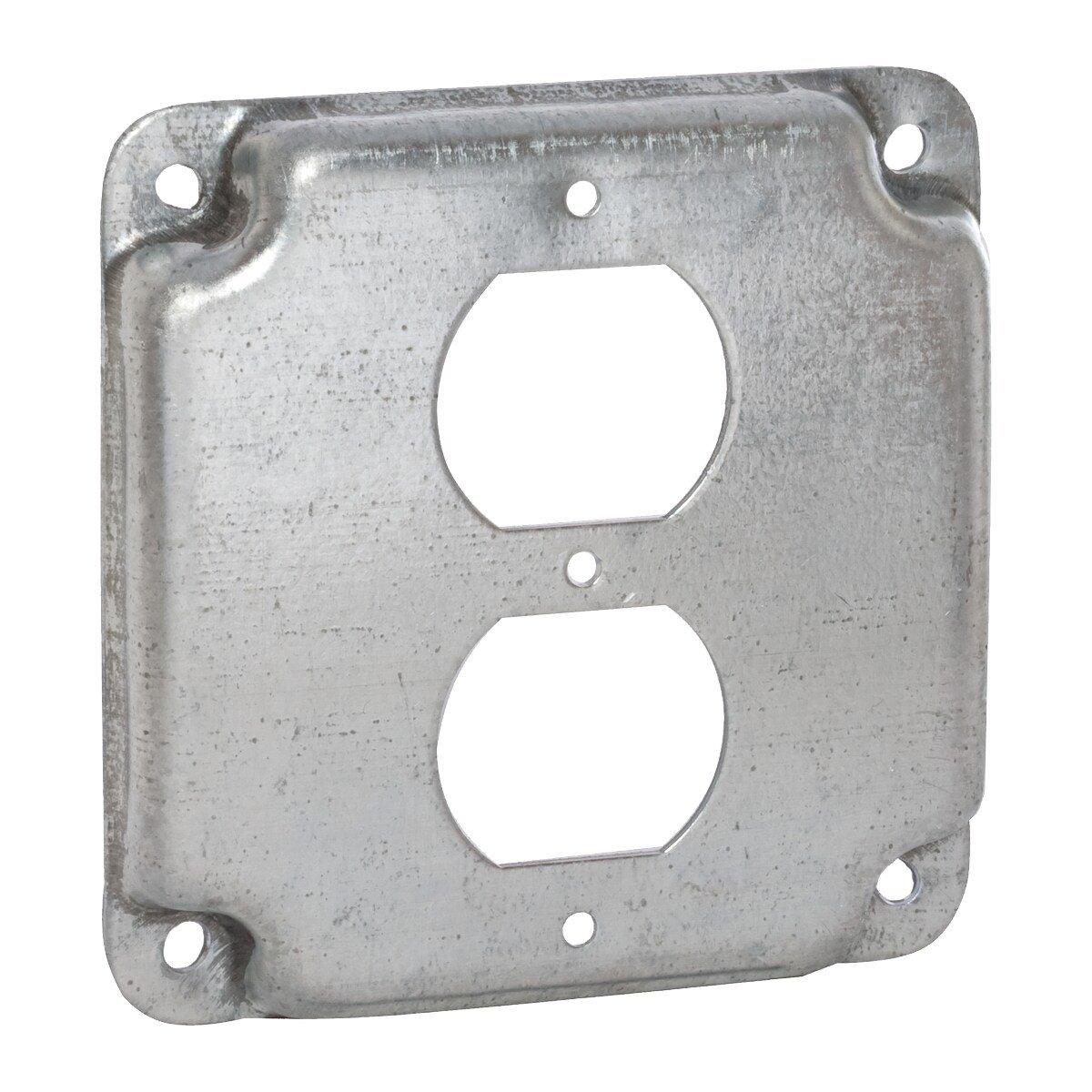 RACO Metal Electrical Box Cover 
