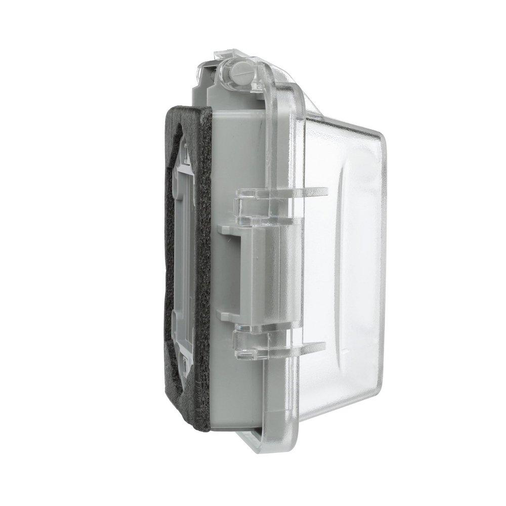 TayMac Clear 1 Gang Weatherproof Cover 