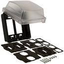 TayMac&reg; Clear 2 Gang Weatherproof Cover 