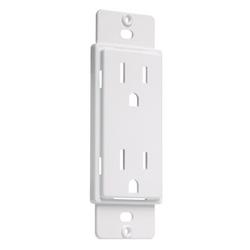 Duplex Adapter Plate in White