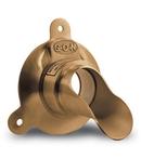 2 in. Cast Nickel Brass Escutcheon and Nozzle