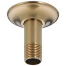 Delta Faucet Brilliance&reg; Champagne Bronze 1/2 x 3 x 2-3/8 in. Shower Arm and Flange 