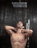 Delta Faucet Brilliance&reg; Champagne Bronze 1/2 x 10 x 2-1/2 in. Shower Arm and Flange 