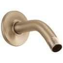 6 in. Shower Arm and Flange in Brilliance&#174; Champagne Bronze