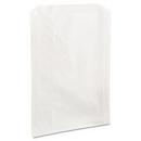 1 x 8 x 6 -1/2 in. Grease-Resistant Kraft Paper Bag in White
