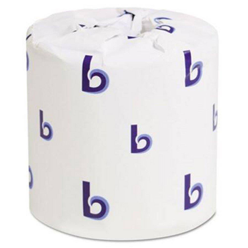 Boardwalk&reg; White (96 Rolls per Case) 2-ply Toilet Tissue in White 