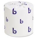 4 in. (96 Rolls per Case) 2-ply Toilet Tissue in White