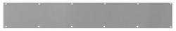 6 x 34 in. Aluminum Kick Plate with Screws in Satin Nickel