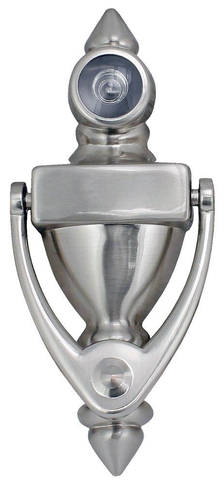 Satin Chrome 5-1/4 x 2-3/8 in. Die Cast Metal Door Knocker 