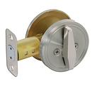 Cal-Royal Satin Nickel One Sided Deadbolt Blank Cover 