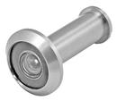 180 Degree Brass Viewer with 1/2 in. Bore Plastic Lens in Satin Nickel