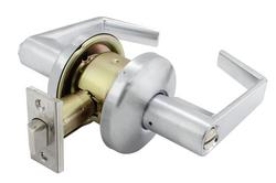 Grade 2 Privacy Lever Lockset in Satin Chrome