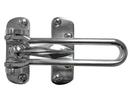 Satin Chrome Swing Bar Door Guard with Ball Bearing in Satin Chrome 