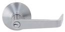 Satin Chrome C-Keyway Lever Key Lock 