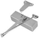 Cal-Royal Aluminum Adjustable Door Closer with Full Cover 