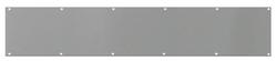 8 x 34 in. Aluminum Kick Plate in Stain Nickel