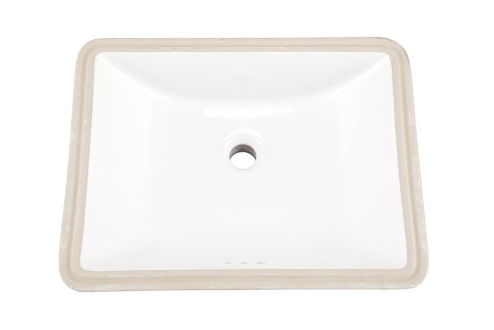 Gerber Plumbing White Undermount Basin 