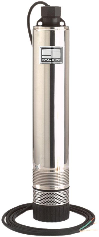 Sta-Rite Industries Black/Silver 1/2 hp Submersible Water Well Pump 