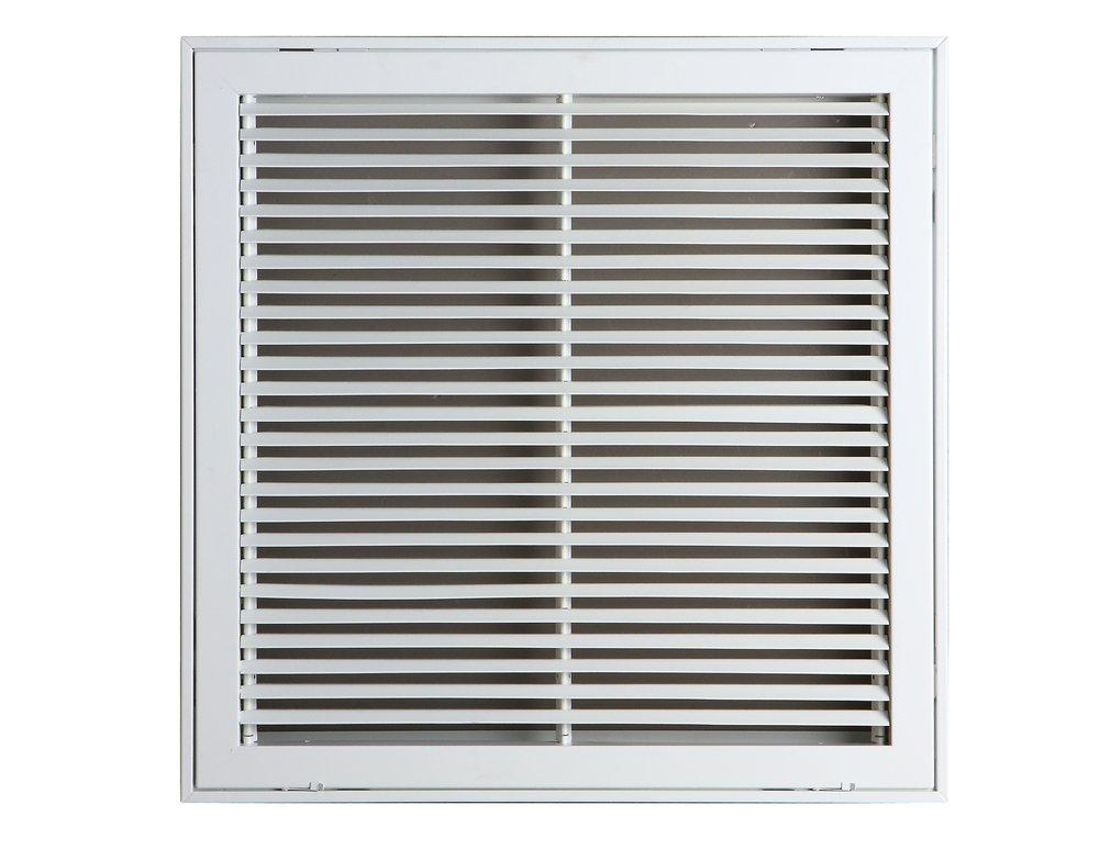 PROSELECT&reg; White 10 in. Filter Grille Grille in White Steel 