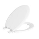 PROFLO&reg; White Round Closed Front with Cover 