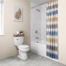 PROFLO&reg; White Elongated Toilet Seat with Easy Clean 