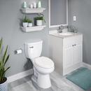 PROFLO® White Elongated Easy Clean Closed Front Heavy Duty Plastic Toilet Seat with Cover 