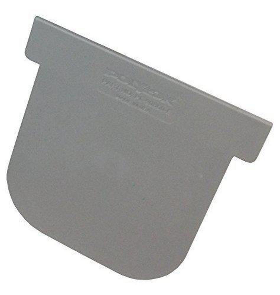 Polylok Grey Closed End Cap in Grey 