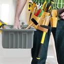 Benjamin Manufacturing Grey 9 x 6 in. Poly Tote Tray in Grey 