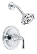 Single Lever Handle Pressure Balancing Shower Trim Only Faucet in Polished Chrome