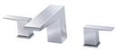 Gerber Plumbing Chrome 3-Hole Roman Tub Faucet with Double Lever Handle Metal Deckmount 
