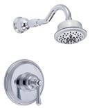 Pressure Balancing Shower Faucet with Single Lever Handle in Polished Chrome