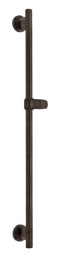 33-1/2 in. Slide Bar with Adjustable Handle in Tumbled Bronze