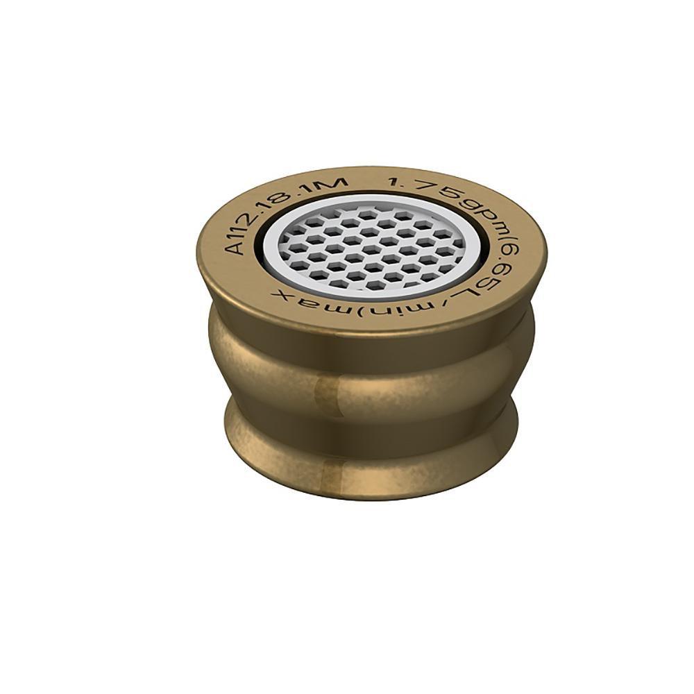 Gerber Plumbing Tumbled Bronze 1.75 gpm Pressure Compensating Aerator Kit with Standard Bubble Flow 