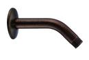 6 in. Shower Arm with Flange in Tumbled Bronze