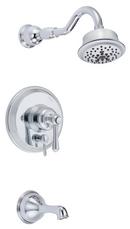 2.5 gpm Tub and Shower Trim Kit with Single Lever Handle in Polished Chrome