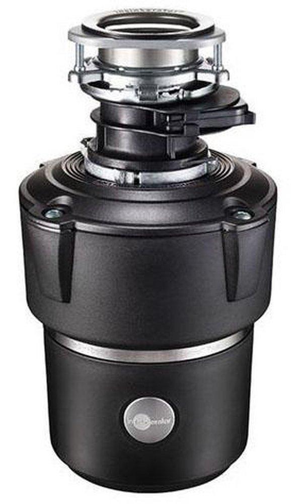 InSinkErator&reg; Black Enamel Batch Feed Garbage Disposal with Power Cord and SoundSeal Technology 