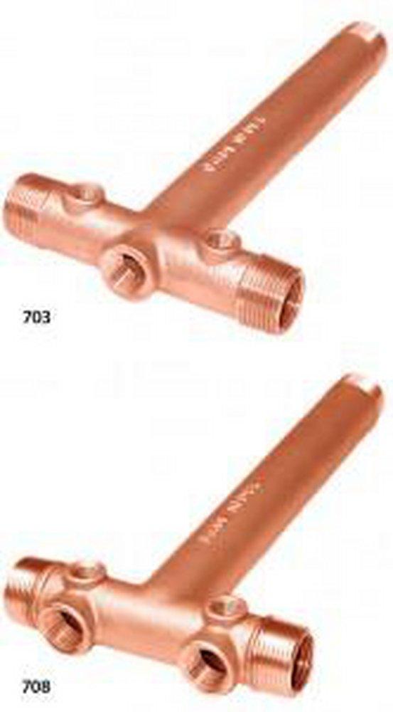 Simmons Manufacturing 10 in. 2-Hole Dual Thread Tank Cross 