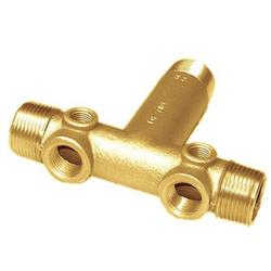 1 x 4 in. 4-Hole Dual Thread Tank Cross