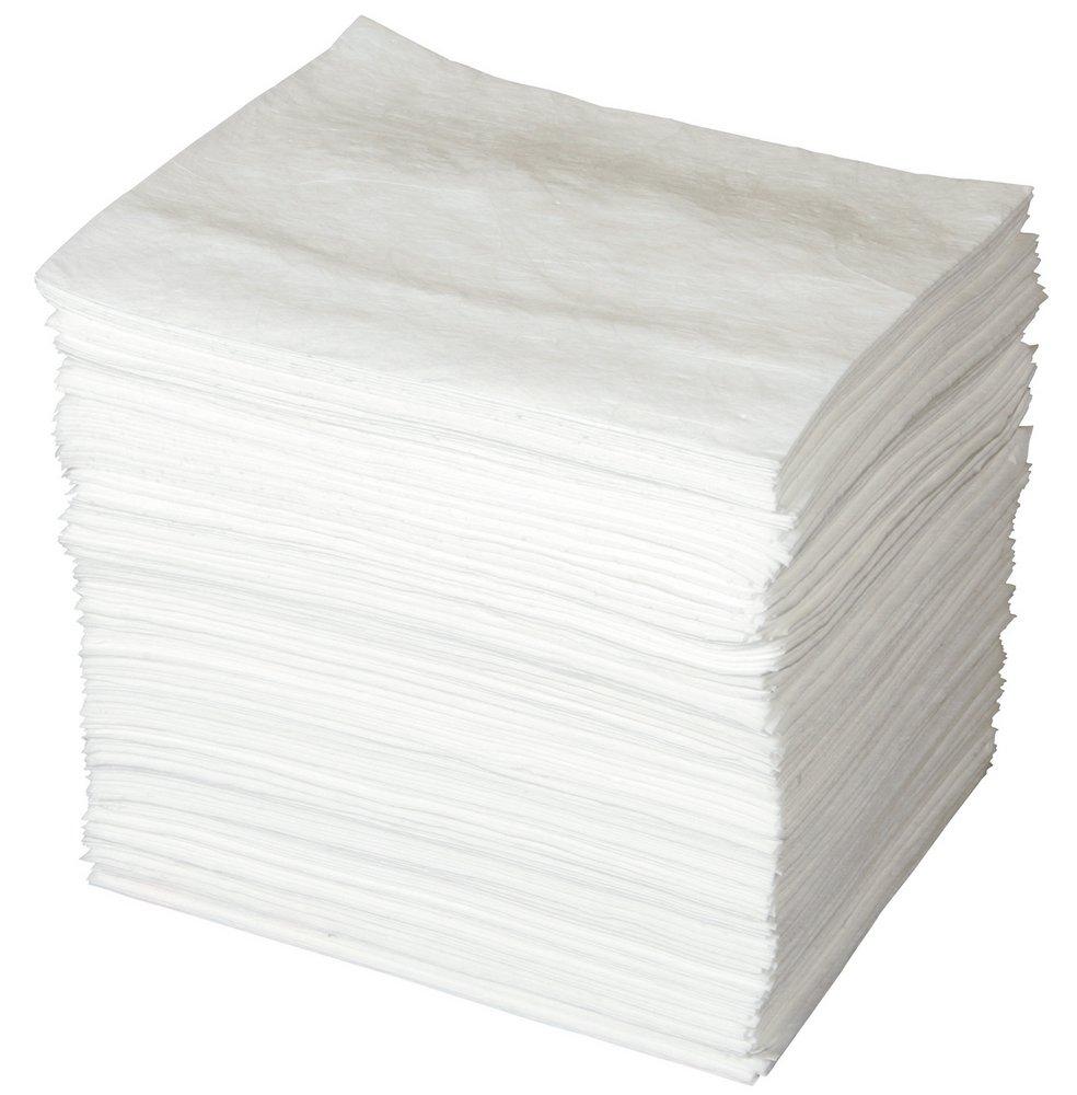 Brady Worldwide White Oil Sorbent Pad 