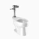 Sloan Valve Polish Chrome 1.28 gpf Elongated One Piece Toilet 