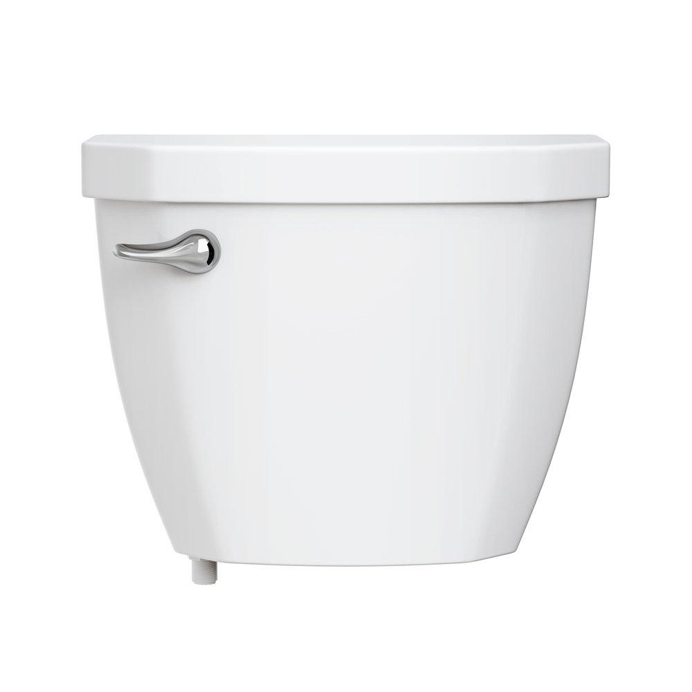 PROFLO&reg; White 1.28 gpf Floor Mount Toilet Tank 