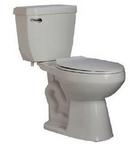 PROFLO&reg; White 1.28 gpf Floor Mount Toilet Tank 
