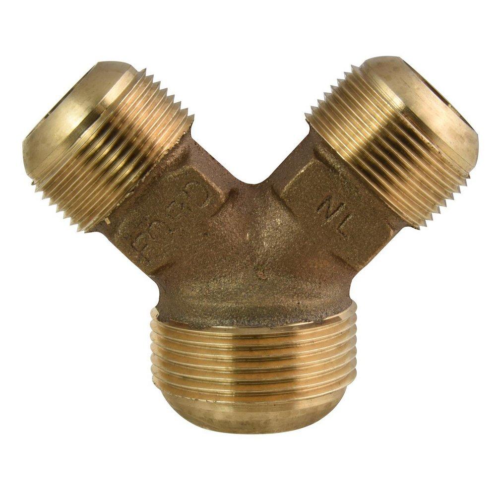 Ford Meter Box Flared Brass Wye Branch 