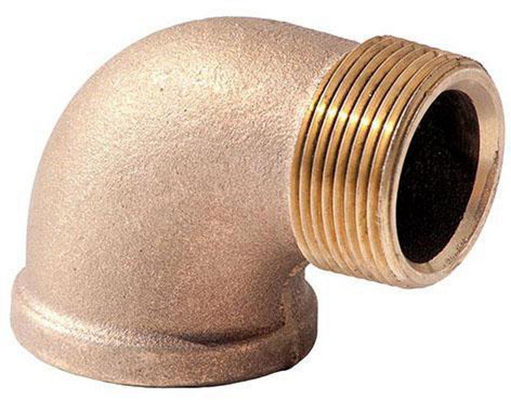 FNPT x MNPT 90 Degree Brass Street Elbow 
