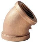 FNPT Brass Straight 45 Degree Elbow 