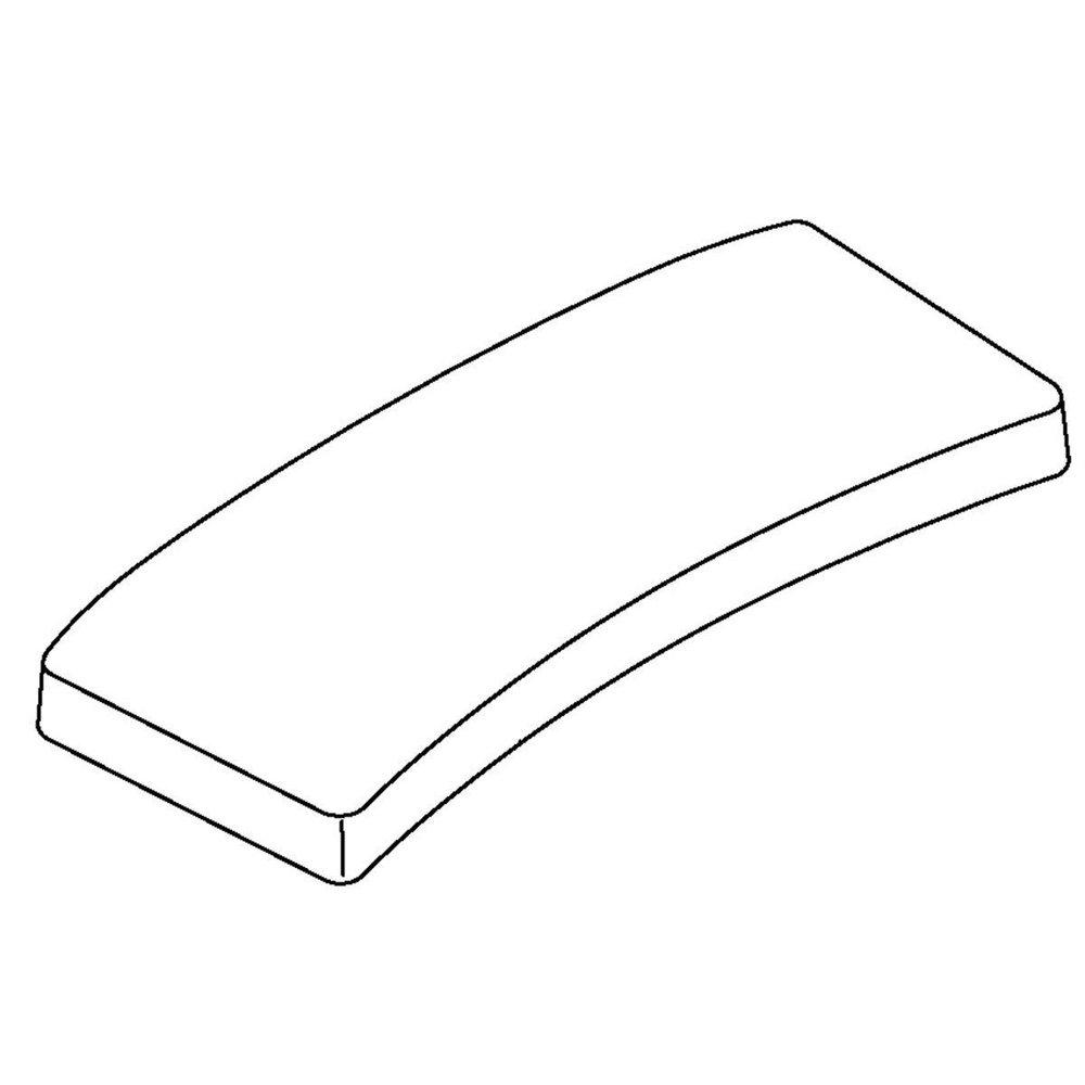 KOHLER White Tank Cover 