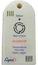 Temperature Humidifier Dew Point Logger in White