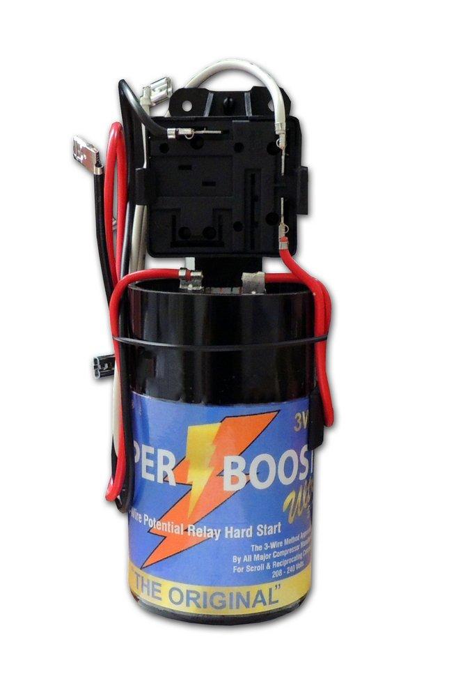 Supco Black 35 Amp 208/240V Hard Start Capacitor 